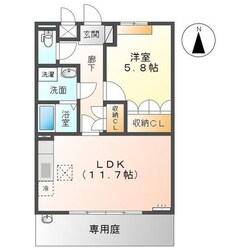 エクセルハイムＡの物件間取画像